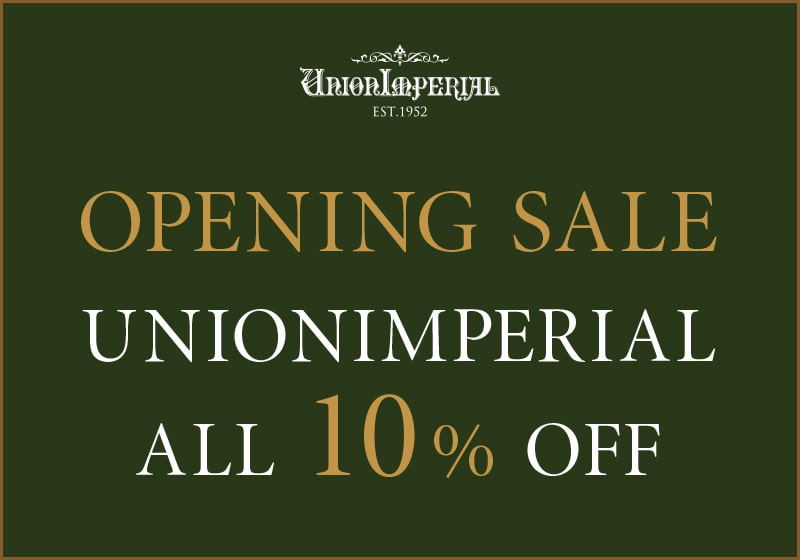 OPENING SALE  UNIONIMPERIAL ALL 10% OFF